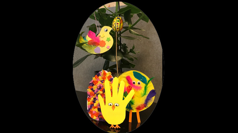 Påske på biblioteket