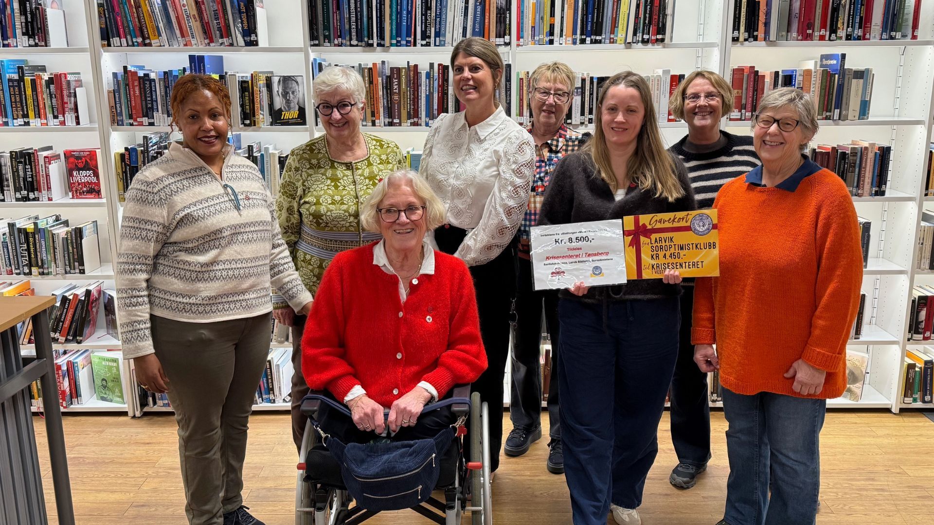 Gave til Krisesenteret