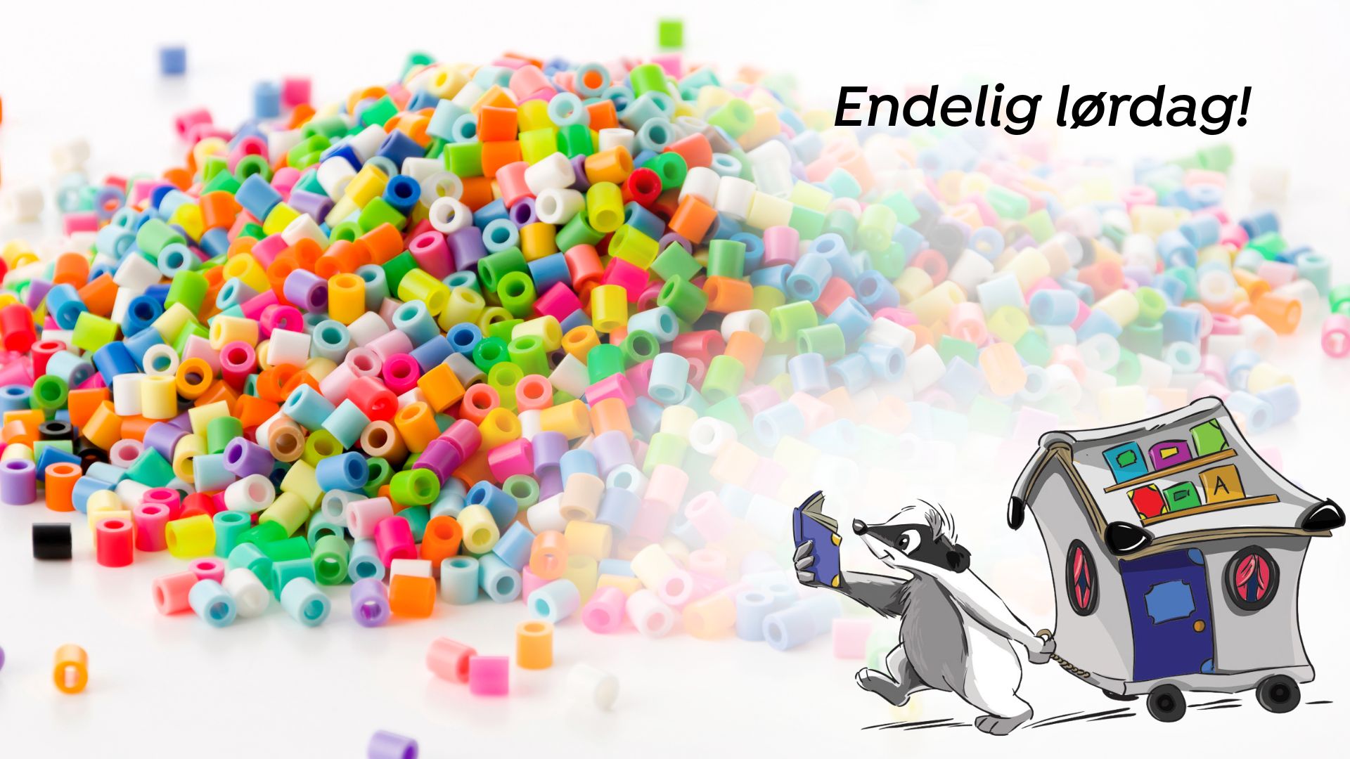 Endelig lørdag! Lag noe fint av strykeperler!