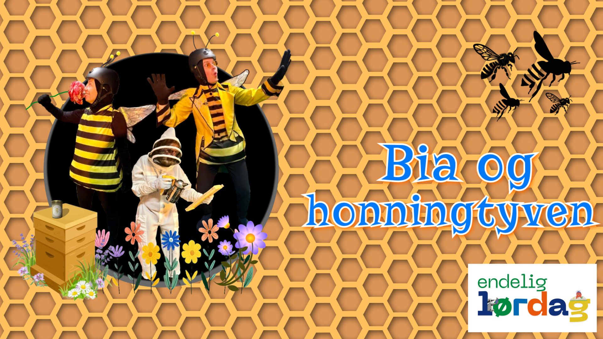Endelig lørdag! Bia og honningtyven ved Askeladden friteater