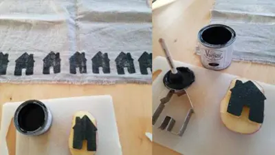 Lag noe fint med potettrykk