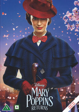 Mary Poppins vender tilbake. Omslagsbilde