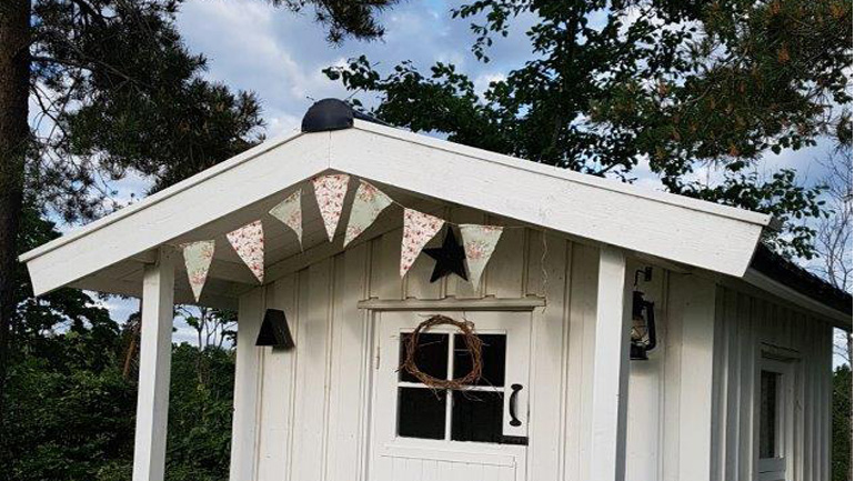 Sommerlig vimpelrekke