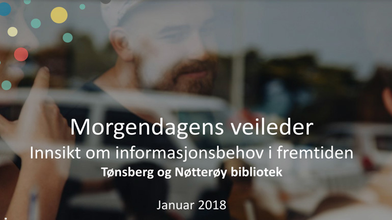 Rapportforside. Skjermdump
