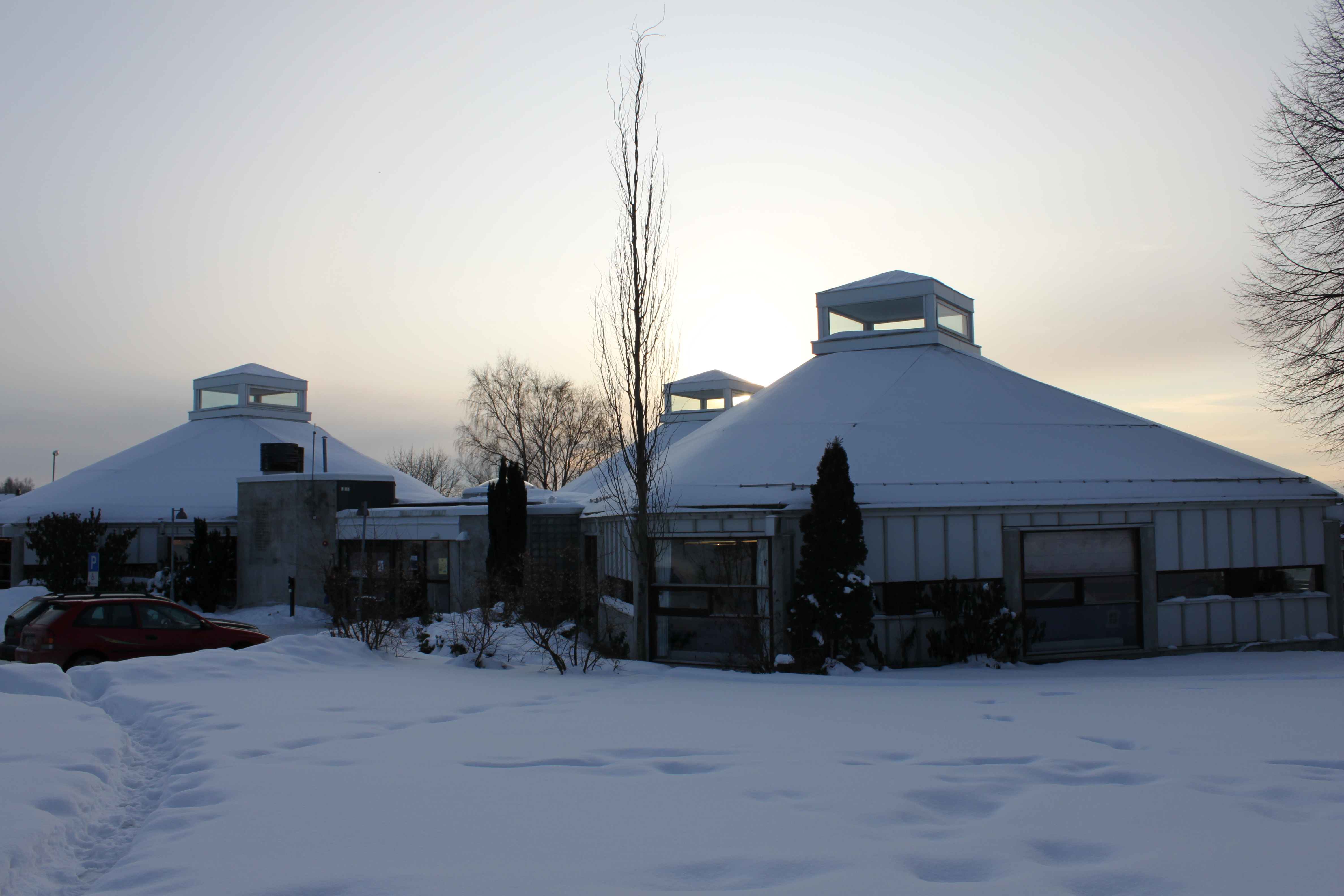 Larvik bibliotek, bygning. Foto