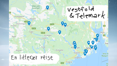 En litterær reise gjennom det nye fylket vårt - Vestfold & Telemark