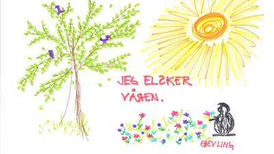 Vi tegner vår favorittårstid!