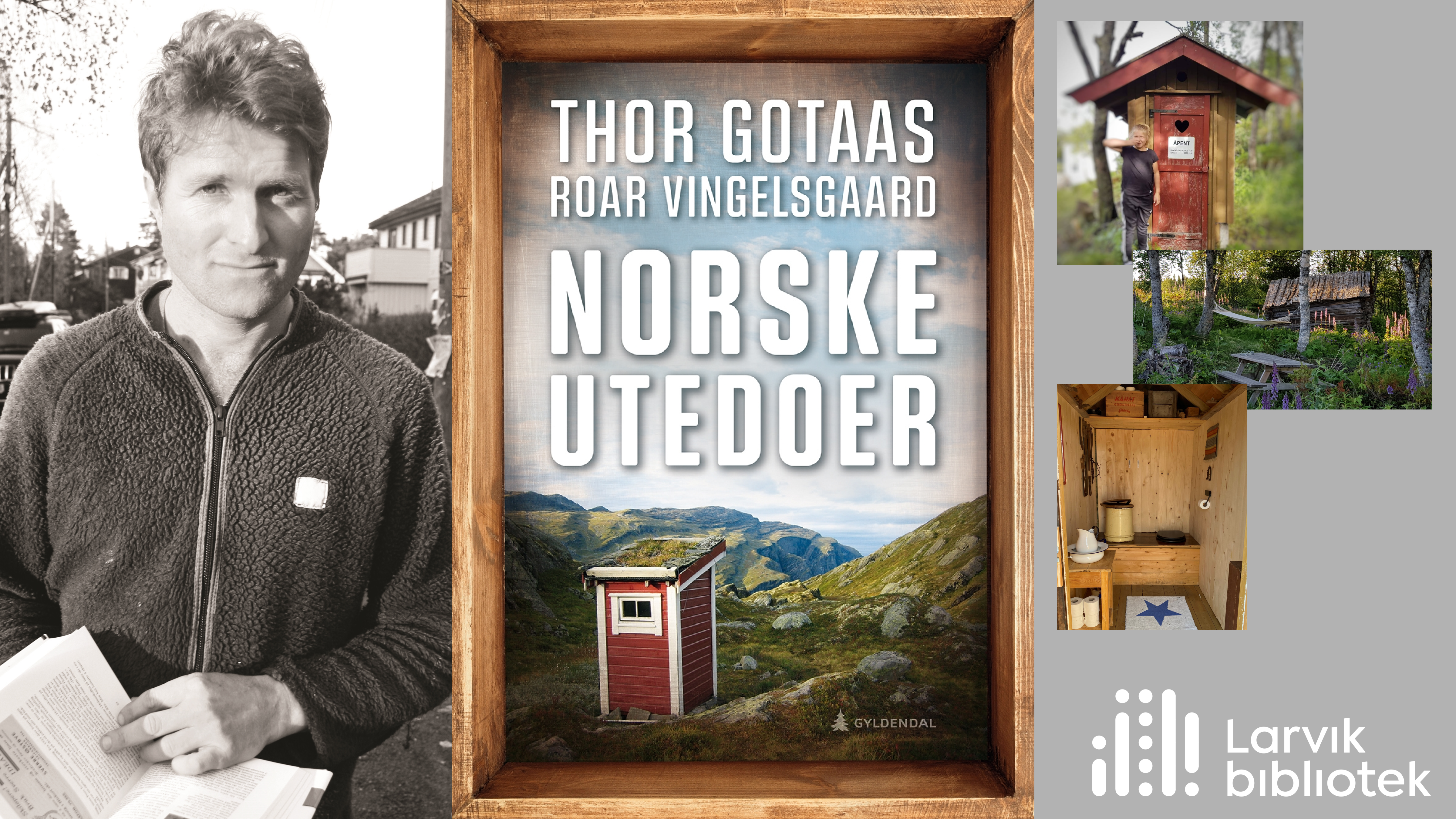 Norske utedoer. Thor Gotaas, utedo, outhouse