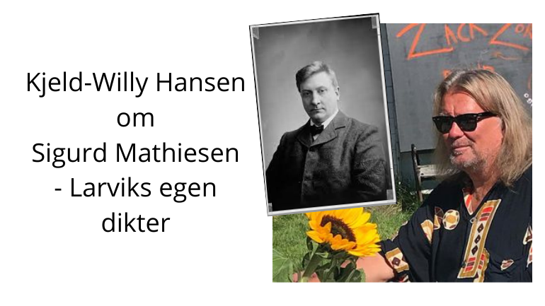 Foto av Kjeld-Willy Hansen og Sigurd Mathiesen, satt sammen i en collage.