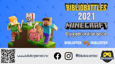 Bibliobattle: Minecraft-konkurranse!