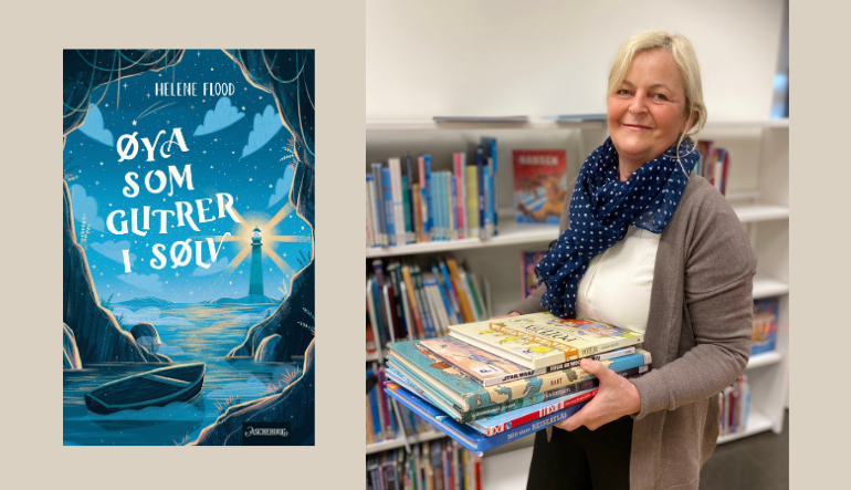 Boktips:  Øya som glitrer i sølv av Helene Flood