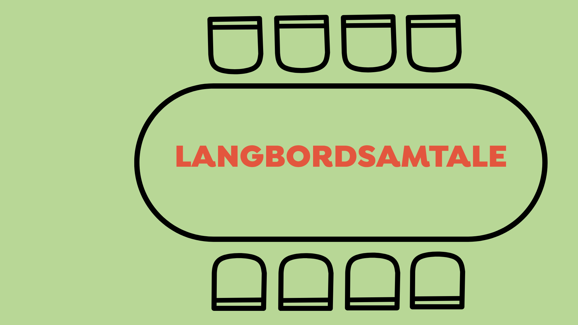 Velkommen til langbordsamtale på biblioteket!