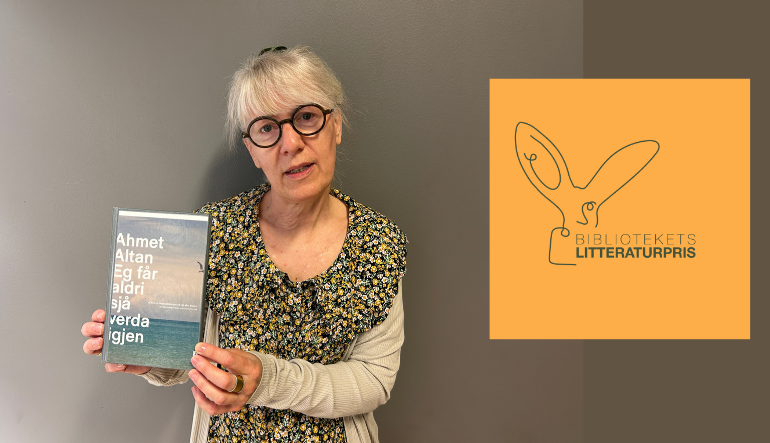 Nominert til bibliotekets litteraturpris: Eg får aldri sjå verda igjen av  Ahmet Altan