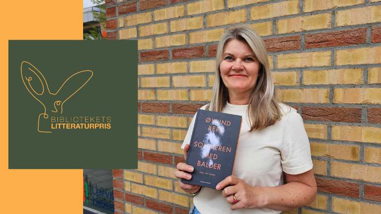 Nominert til bibliotekets litteraturpris: Sommeren med Balder av Øyvind Berg