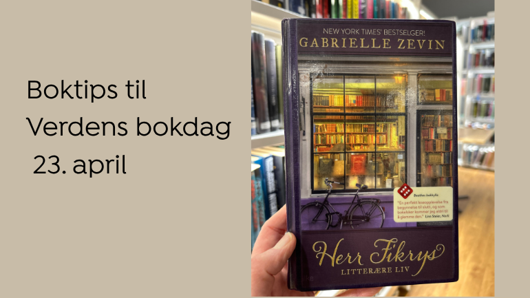 Boktips: Herr Fikrys litterære liv av Gabrielle Zevin