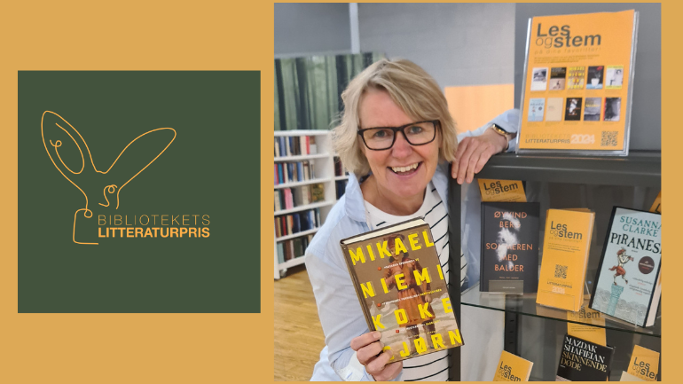 Nominert til bibliotekets litteraturpris: Koke bjørn av Mikael Niemi