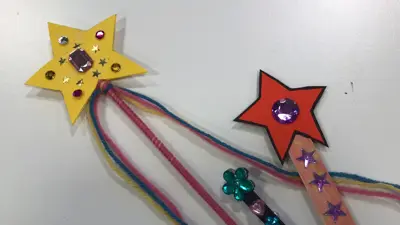 Vi lager tryllestaver!