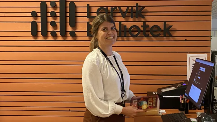 Bibliotekar på Larvik bibliotek