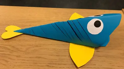 Lag deg en super papirfisk!