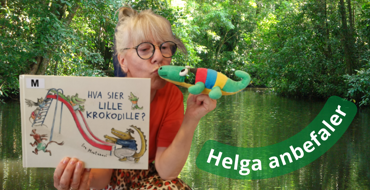 Boktips: Hva sier Lille Krokodille? av Eva Montanari