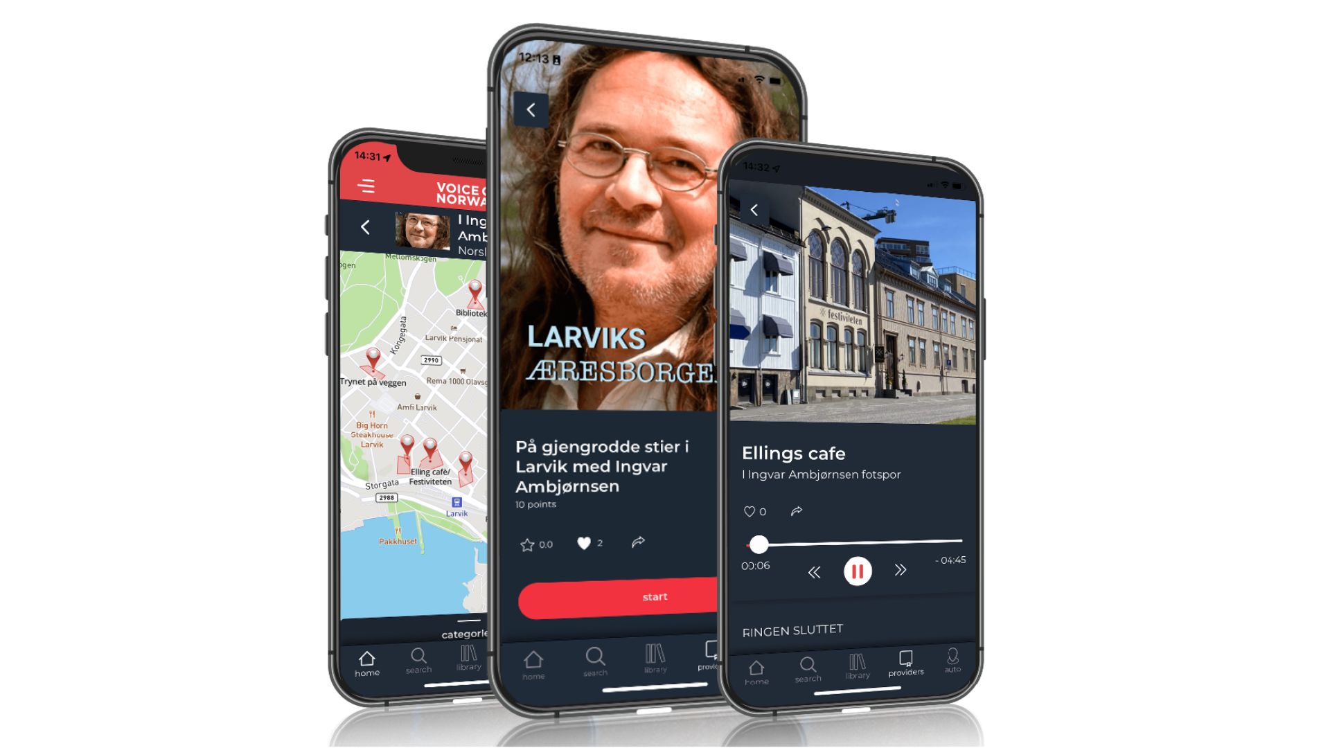 På gjengrodde stier i Larvik med Ingvar Ambjørnsen (litterær løype)