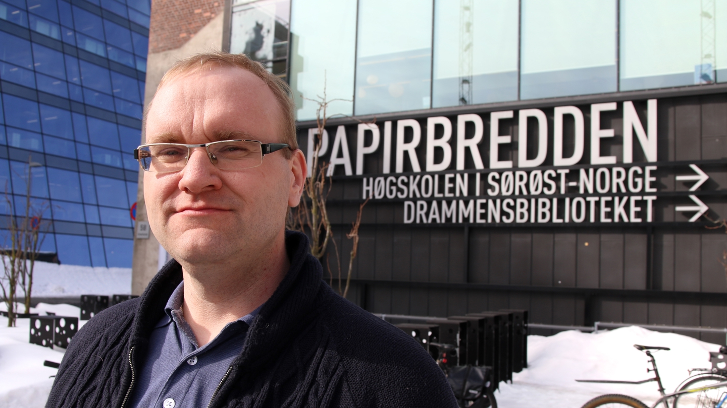 Dag Einar Thorsen. Foto: Stian K Sande HSN