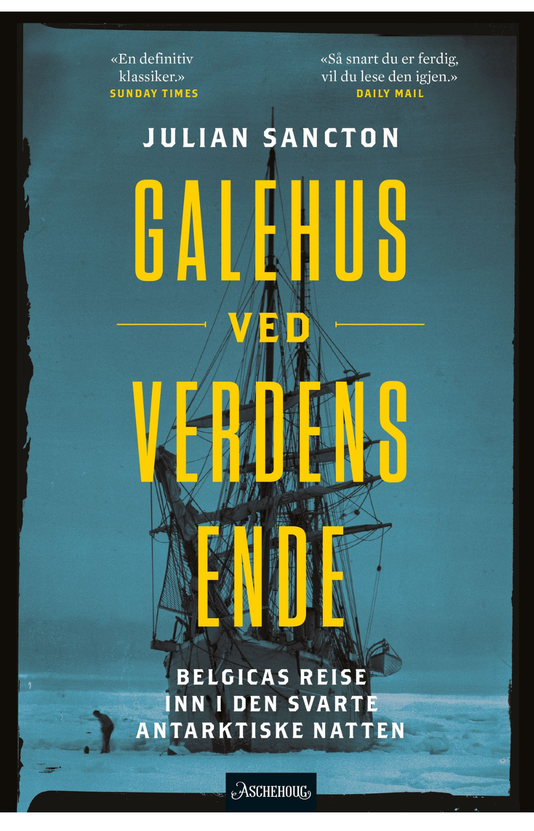 Bokomslag til boka Galehus ved verdens ende.