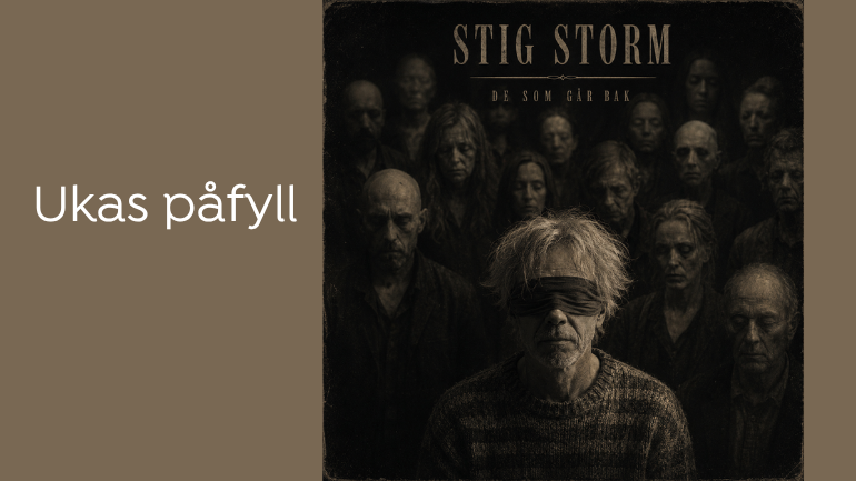 Påfyll - Bokpresentasjon: Vekk meg før du våkner" av og med Stig Storm