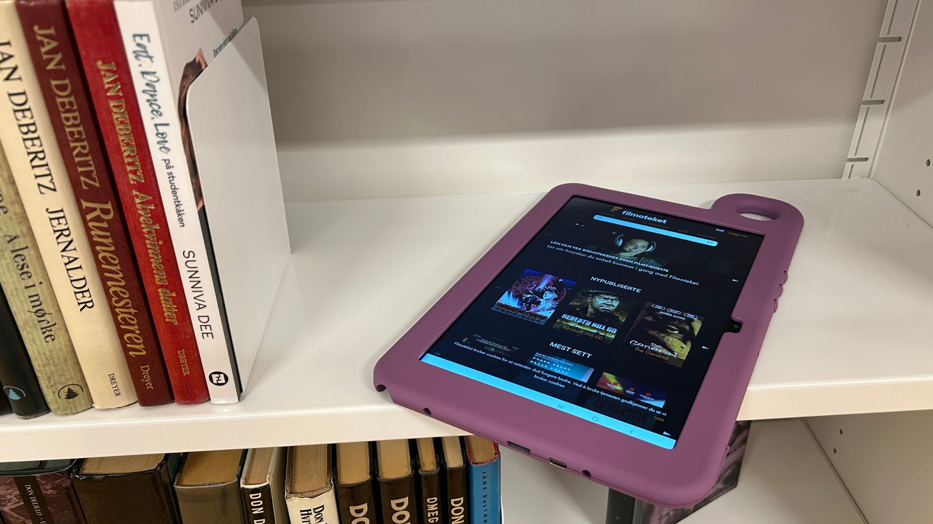 Nettbrett fra Hublet