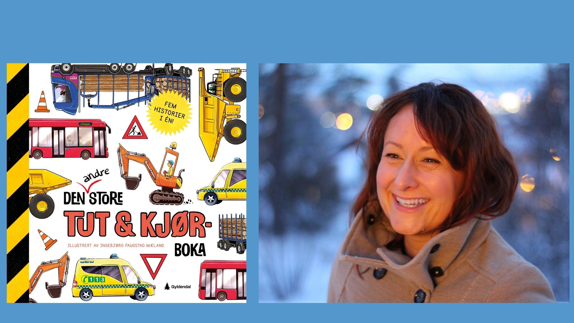 Endelig lørdag! Tut og kjør med Ingebjørg Faugstad Mæland