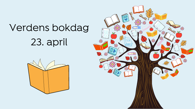 Verdens bokdag torsdag 23. april 