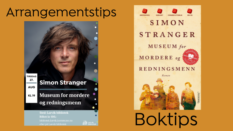Boktips: Museum for mordere og redningsmenn av Simon Stranger