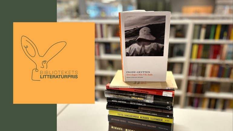 Nominert til bibliotekets litteraturpris: Den dagen Nils Vik døde av Frode Grytten