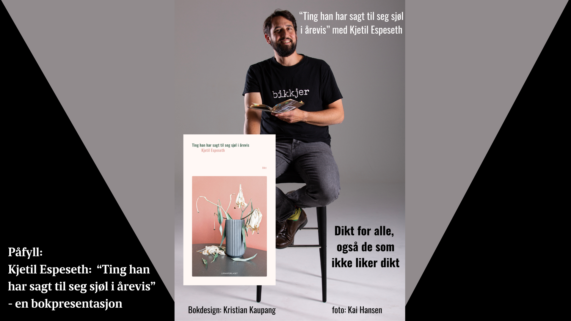 Påfyll -  Kjetil Espeseth:  “Ting han har sagt til seg sjøl i årevis” - en bokpresentasjon