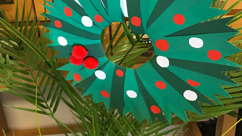 Lag deg en julekrans!