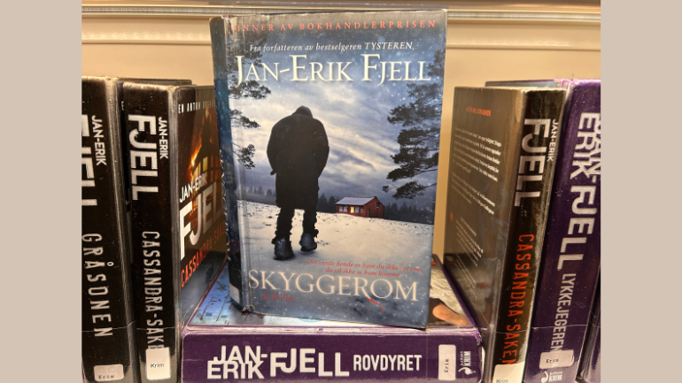 Foto av boka Skyggerom.