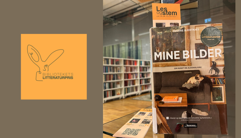 Nominert til bibliotekets litteraturpris: Mine bilder av Sverre Bjertnæs